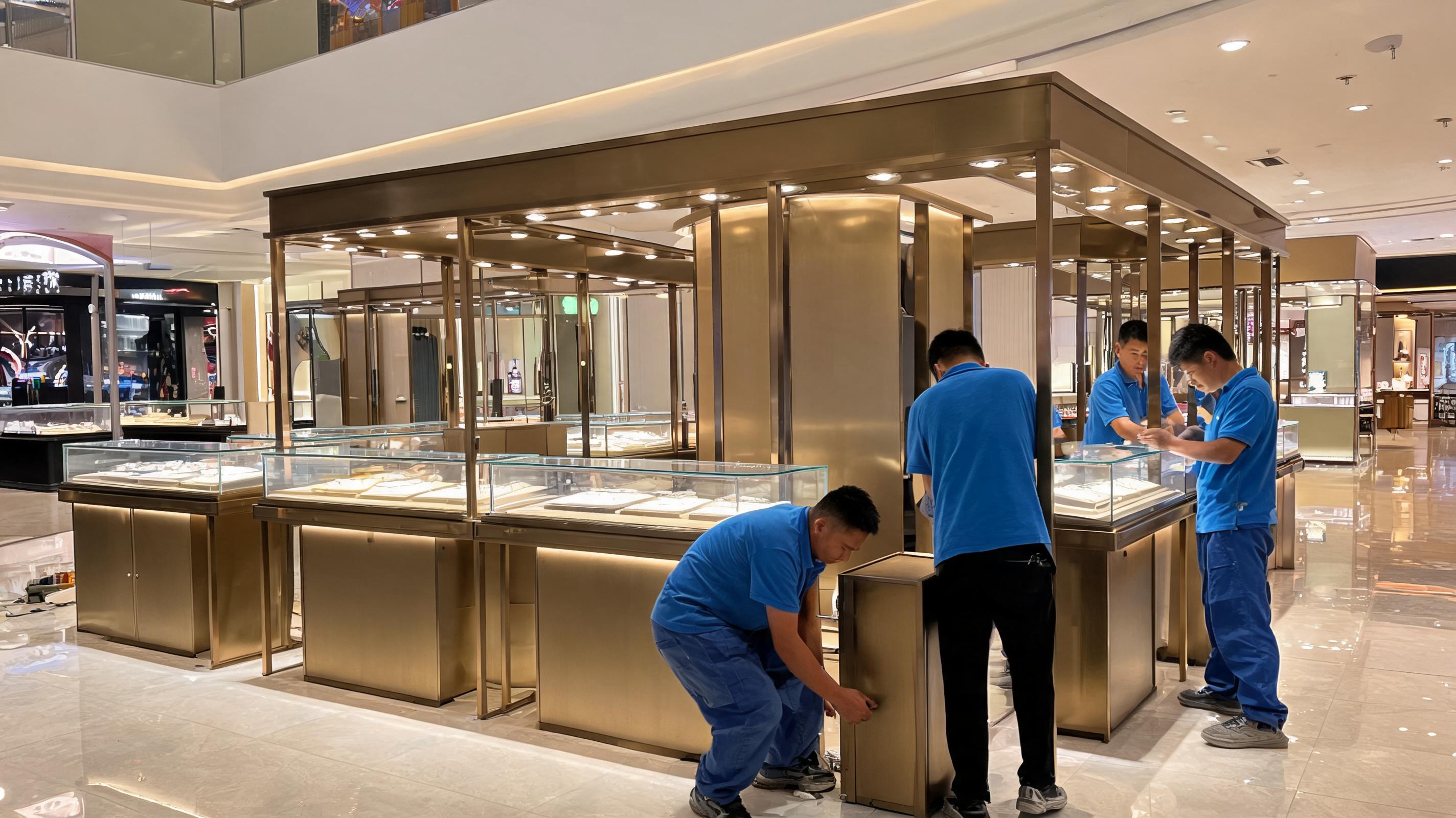 商场专柜整店交付，从设计到安装展示柜厂家全包 配图 2