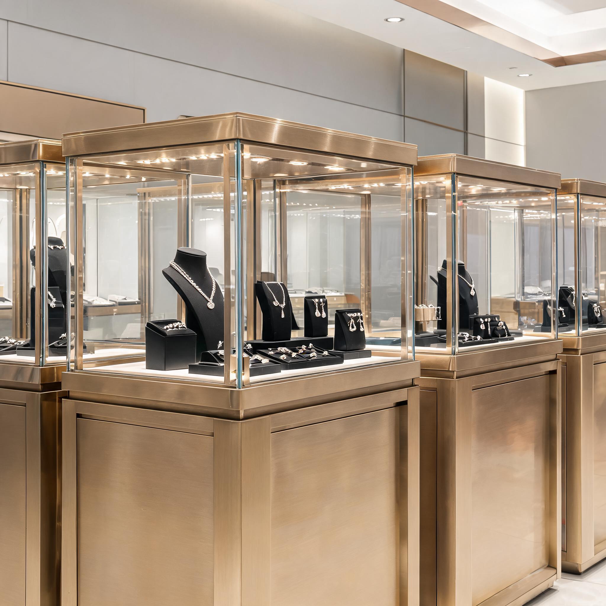 Retail Store Jewelry Display Cases in Bulk: Buyer Guide